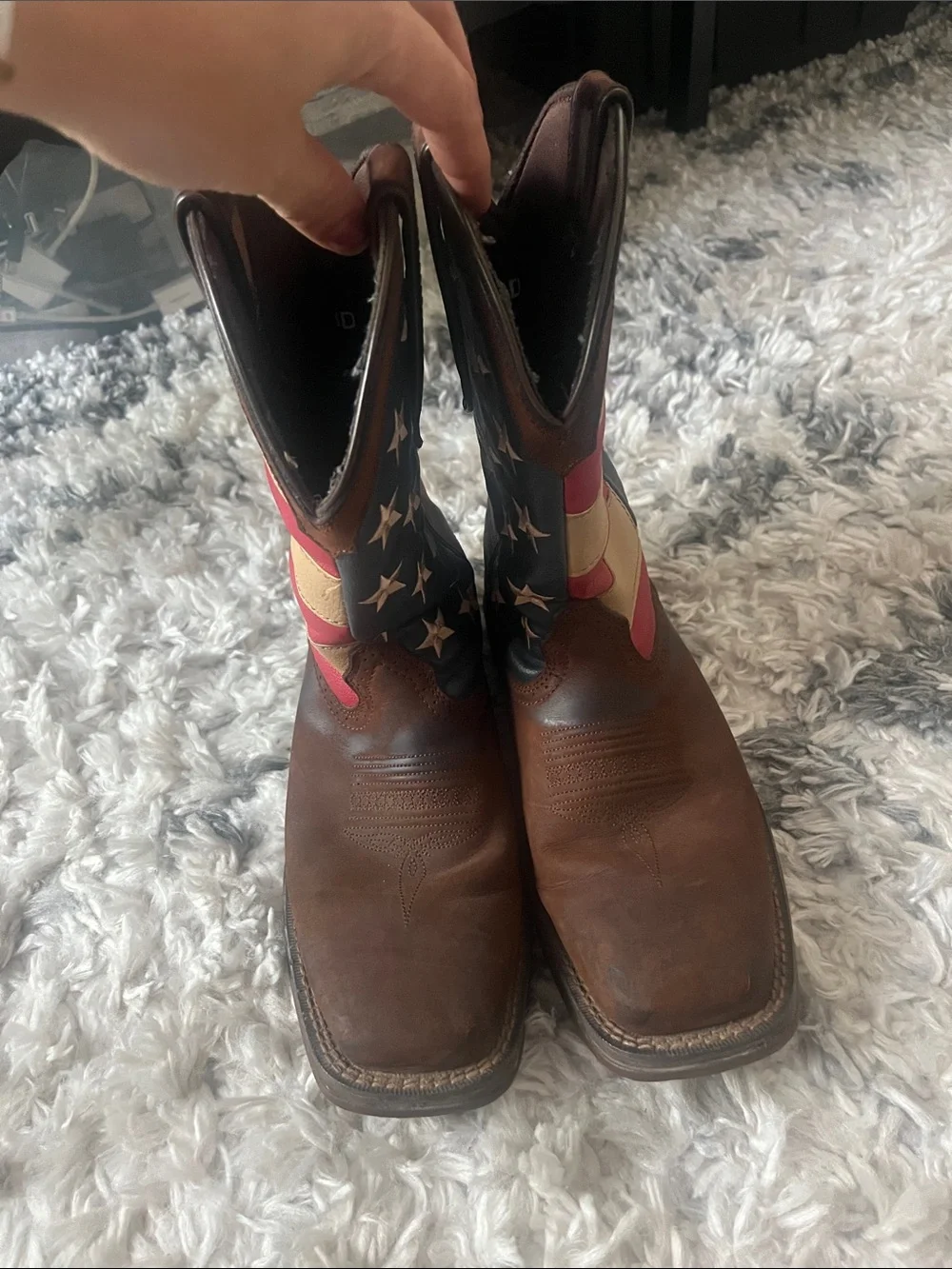 Durango rebel American flag boots